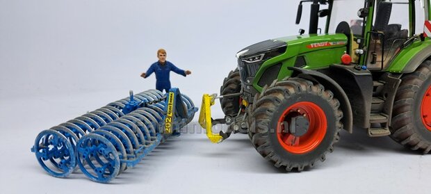 COMBISET: ACCORD Bok DELUXE Set in FENDT ROOD + KOPPELFRAME in Blank RESIN,  geleverd incl. stickerset &amp; Deluxe pinnenset en Messing kopspijkers 1:32