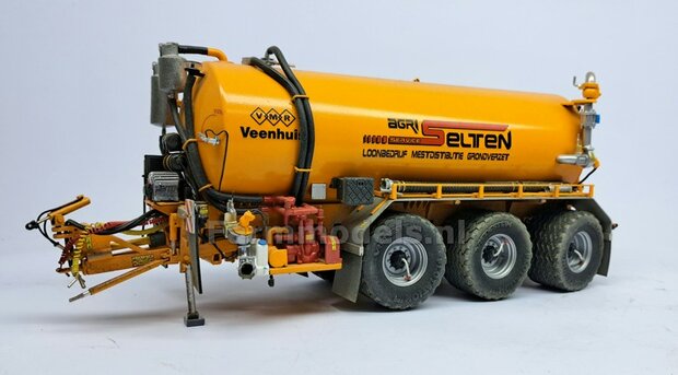 &Oslash; 46.8 mm: 2x Vredestein Flotation Pro Banden met ALUMINIUM METALIC gespoten Velgen  1:32   Farmmodels Premium Line Series  