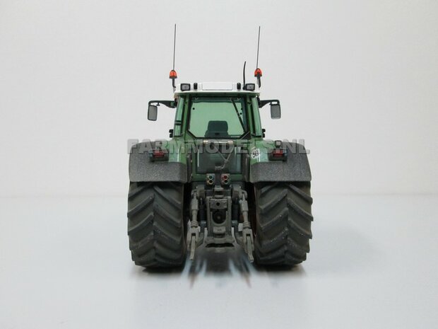 &Oslash; 62.5 x 27.7 mm: Fendt 824/ 926 Gen I: 2x Brede Banden + ALUMINIUM velgen BLANK Geleverd 1:32 Farmmodels Custom Line Series