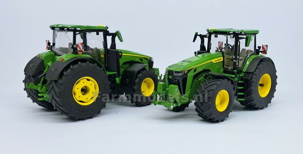 &Oslash; 54.8 x 25.8 mm: JD 8R 410: 2x Michelin Axiobib2 Banden + RESIN Velgen BLANK Geleverd 1:32    Farmmodels Premium Line Series 