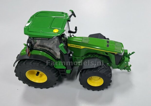 BOUWKIT: John Deere 8R 410 VOORAS VERHOOG SET, RESIN BLANK geleverd 1:32    Farmmodels Premium Line Series