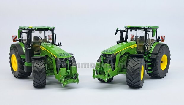 BOUWKIT: John Deere 8R 410 VOORAS VERHOOG SET, RESIN BLANK geleverd 1:32    Farmmodels Premium Line Series