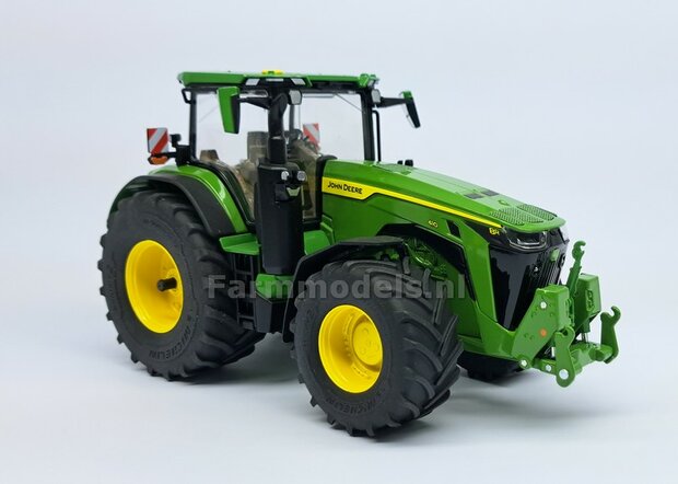 BOUWKIT: John Deere 8R 410 VOORAS VERHOOG SET, RESIN BLANK geleverd 1:32    Farmmodels Premium Line Series