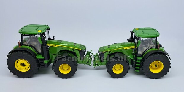 BOUWKIT: John Deere 8R 410 VOORAS VERHOOG SET, RESIN BLANK geleverd 1:32    Farmmodels Premium Line Series