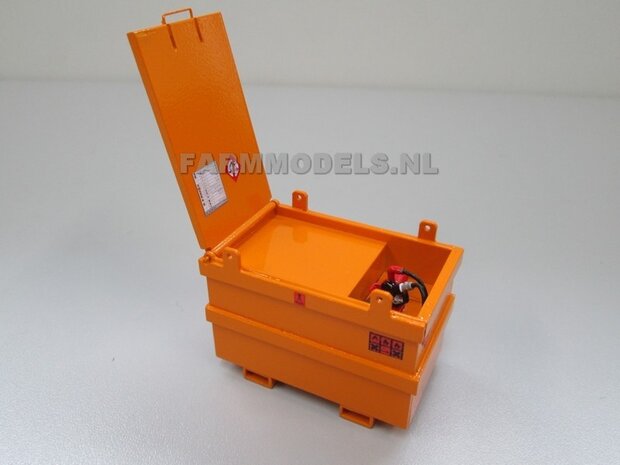 Dieseltank Premiumline bouwkit met klep, dieselmotor, slang en vulpistool / nozlle 1:32 (HTD)                  