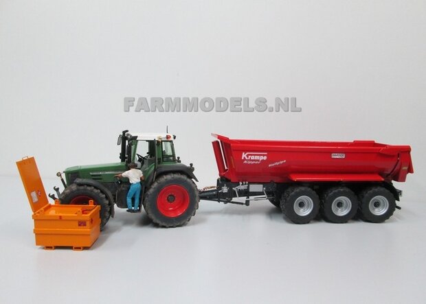 Dieseltank Premiumline bouwkit met klep, dieselmotor, slang en vulpistool / nozlle 1:32 (HTD)                  