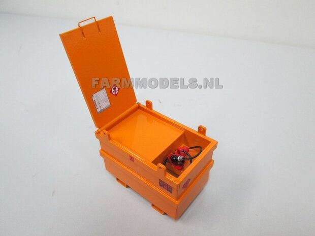 Dieseltank Premiumline bouwkit met klep, dieselmotor, slang en vulpistool / nozlle 1:32 (HTD)                  