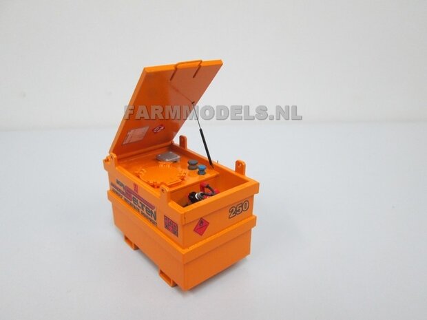 Dieseltank Premiumline bouwkit met klep, dieselmotor, slang en vulpistool / nozlle 1:32 (HTD)                  