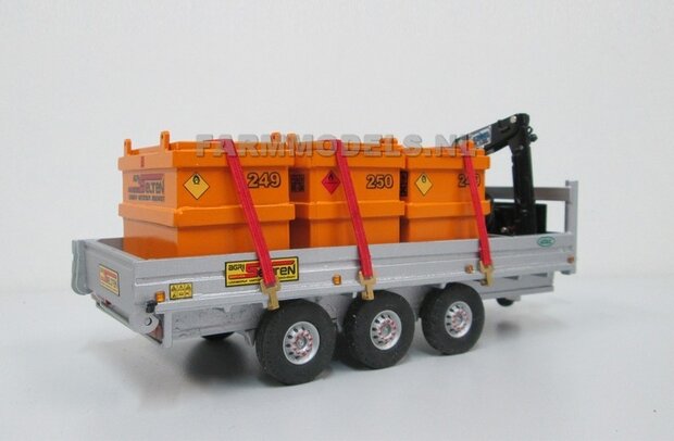 Dieseltank Premiumline bouwkit met klep, dieselmotor, slang en vulpistool / nozlle 1:32 (HTD)                  