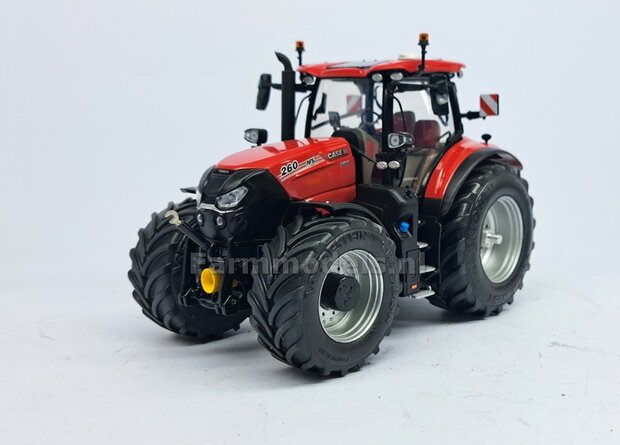 &Oslash; 65.9 x 29.2 mm: CASE 260/ NH T7.300/ STEYR 6280 UH: 2x Brede Banden + ALUMINIUM velgen BLANK geleverd 1:32 Farmmodels Custom Line Series  