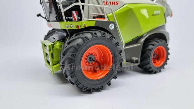 &Oslash; 61.5 mm: CLAAS Jaguar 900 Serie MargeModels: 2x Trelleborg Banden met RESIN Velgen BLANK geleverd  1:32  Farmmodels Custom Line Series  