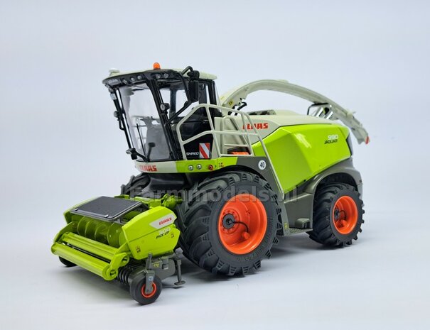 &Oslash; 61.5 mm: CLAAS Jaguar 900 Serie MargeModels: 2x Trelleborg Banden met RESIN Velgen BLANK geleverd  1:32  Farmmodels Custom Line Series  