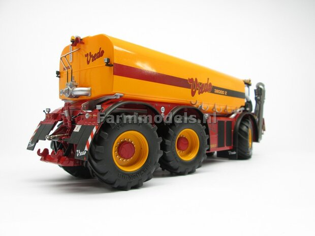&Oslash; 61.5 x 33.3 mm: VREDO VT 7028: 2x Michelin 1050 lagedruk Banden + ALU. velgen VREDO GEEL gespoten 1:32 Farmmodels Custom Line Series    