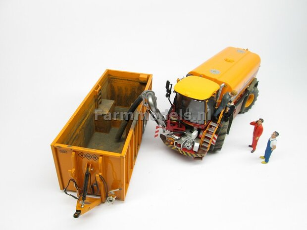 &Oslash; 61.5 x 33.3 mm: VREDO VT 7028: 2x Michelin 1050 lagedruk Banden + ALU. velgen VREDO GEEL gespoten 1:32 Farmmodels Custom Line Series    