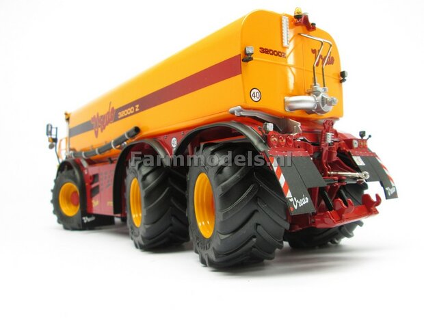 &Oslash; 61.5 x 33.3 mm: VREDO VT 7028: 2x Michelin 1050 lagedruk Banden + ALU. velgen ZWART GLANS gespoten 1:32 Farmmodels Custom Line Series    
