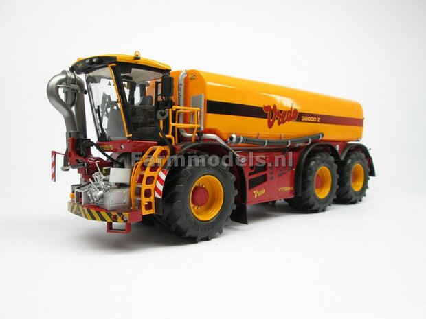 &Oslash; 61.5 x 33.3 mm: VREDO VT 7028: 2x Michelin 1050 lagedruk Banden + ALU. velgen ZWART GLANS gespoten 1:32 Farmmodels Custom Line Series    
