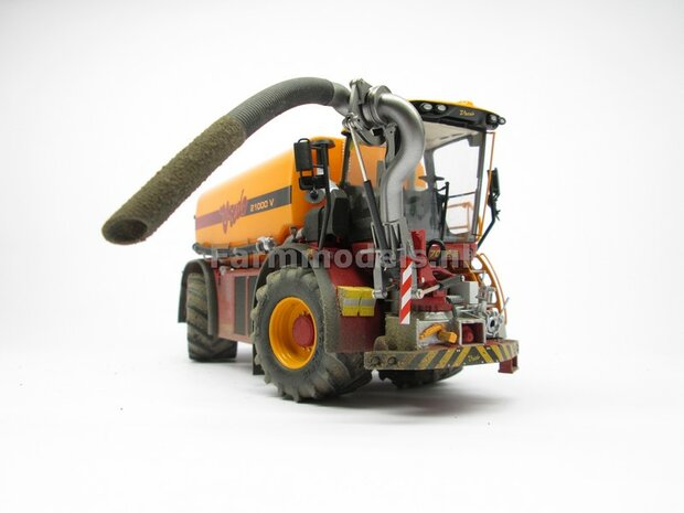 &Oslash; 61.5 x 33.3 mm: VREDO VT 7028: 2x Michelin 1050 lagedruk Banden + ALU. velgen ZWART GLANS gespoten 1:32 Farmmodels Custom Line Series    