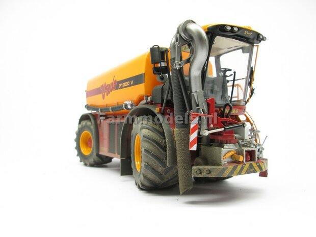 &Oslash; 61.5 x 33.3 mm: VREDO VT 7028: 2x Michelin 1050 lagedruk Banden + ALU. velgen ZWART GLANS gespoten 1:32 Farmmodels Custom Line Series    