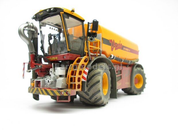 &Oslash; 61.5 x 33.3 mm: VREDO VT 7028: 2x Michelin 1050 lagedruk Banden + ALU. velgen ZWART GLANS gespoten 1:32 Farmmodels Custom Line Series    