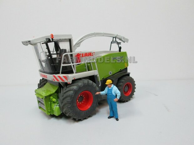 &Oslash; 58 x 28 mm: UNIVERSEEL: 2x Brede banden + ALUMINIUM velgen CLAAS ORANJE gespoten geleverd 1:32 Farmmodels Custom Line Series 
