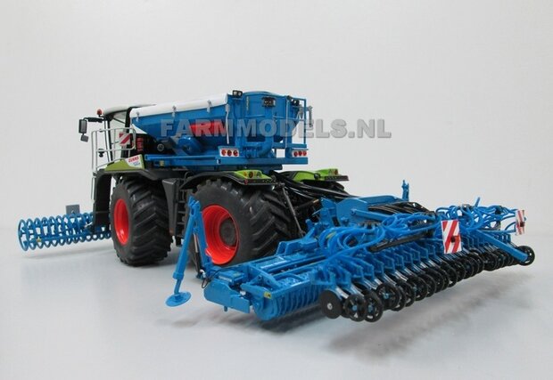  Lemken Claas Xerion Opbouw unit + Zirkon 10/600 rotorkopeg 6 meter 1:32