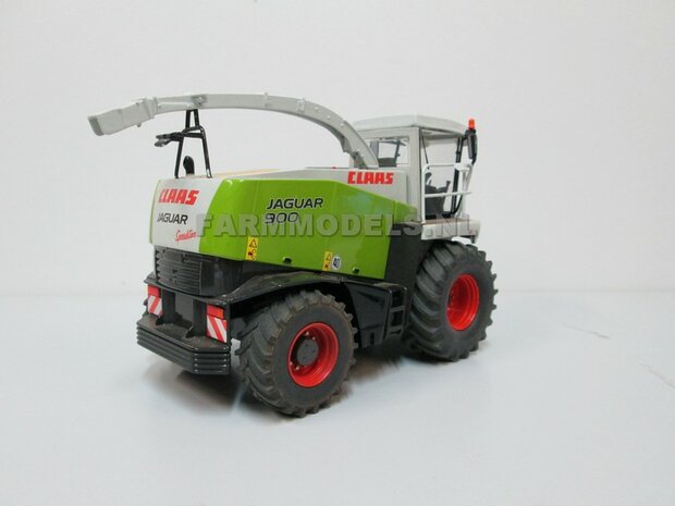&Oslash; 47 mm: UNIVERSEEL: Brede banden + ALUMINIUM velgen Asgat &Oslash; 3mm CLAAS ORANJE geleverd 1:32 Farmmodels Custom Line Series          