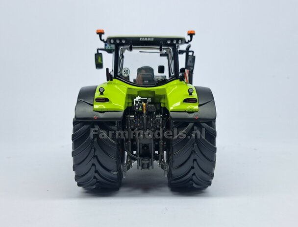 REBUILT: CLAAS AXION 950 Update 2021 HANDMATIG VERBOUWD op VREDESTEIN banden en CLAAS ORANJE velgen 1:32  Wiking 077863-REB  