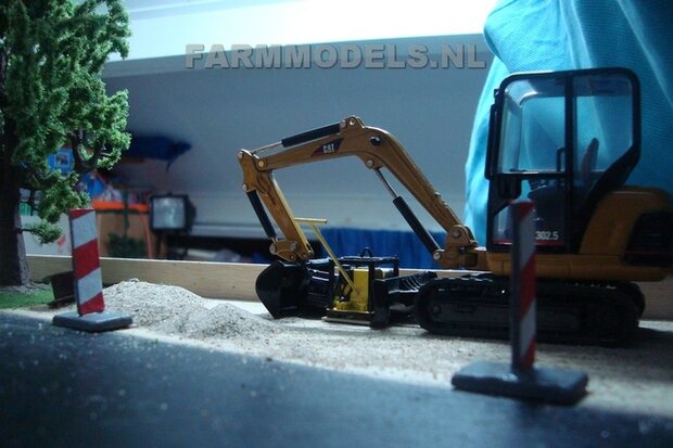 914. Trilplaat, gemaakt van Compressor op prachtig mini diorama in aanbouw