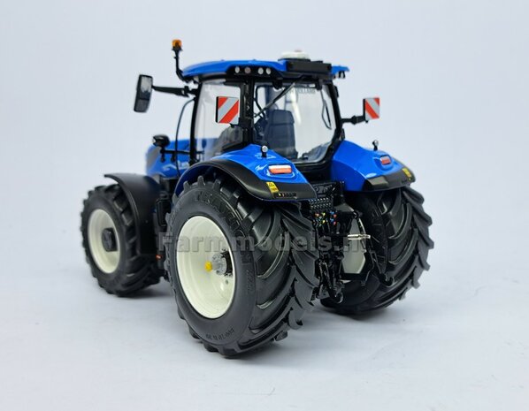 &Oslash; 65.9 x 29.2 mm: CASE 260/ NH T7.300/ STEYR 6280 UH: 2x Brede Banden + ALUMINIUM velgen BLANK geleverd 1:32 Farmmodels Custom Line Series  