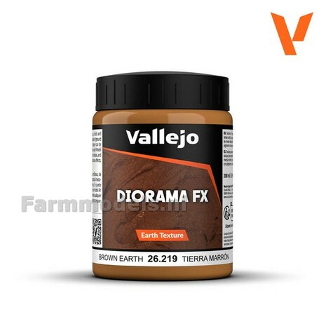 Vallejo Diorama fx Brown earth 200ml  26.219