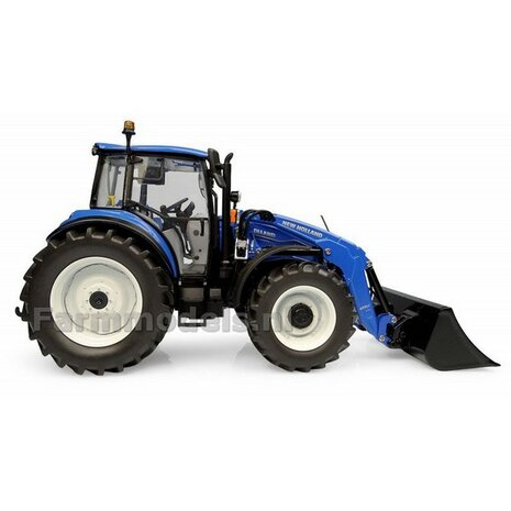 New Holland T5.120 Dual command-2025  met voorlader 655 LU Universal Hobbies 1:32 UH6682     