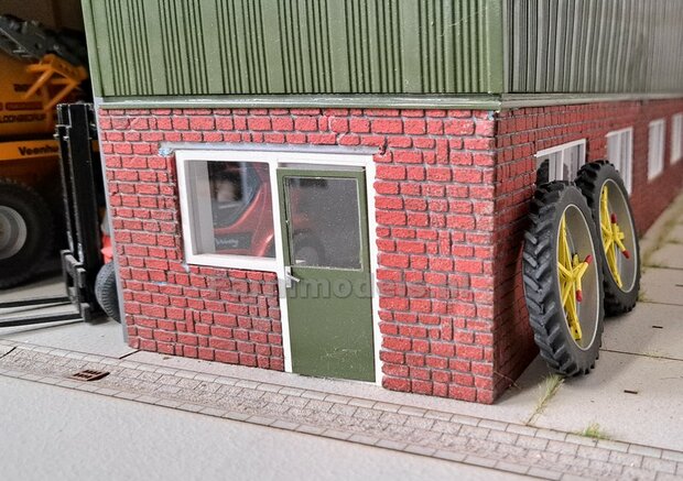 MOLCON 5-STER (nr. 2C) dubbellucht koppelsysteem &Oslash; 42mm. Materiaal Resin JOHN DEERE GEEL Gespoten  Universeel te gebruiken 1:32   