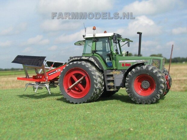 071. Fendt 800&#039;s met Krone en Holaras kuilverdeler, inkuilen gras