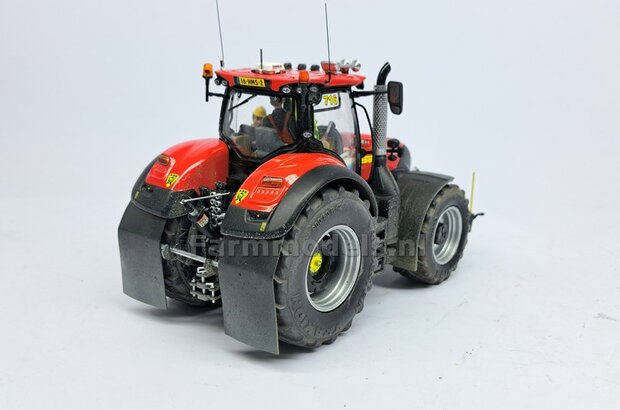 &Oslash; 52.3 x 24 mm: CASE OPTUM &amp; NH T7.315 BLUE POWER: 2x Vredestein Traxion banden Die Cast velgen ALUMINIUM METALIC Gespoten geleverd 1:32 