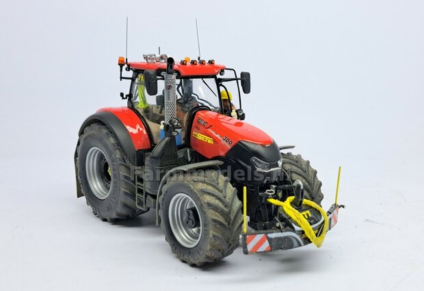 &Oslash; 52.3 x 24 mm: CASE OPTUM &amp; NH T7.315 BLUE POWER: 2x Vredestein Traxion banden Die Cast velgen ALUMINIUM METALIC Gespoten geleverd 1:32 