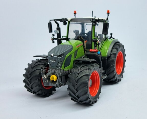 &Oslash; 61.7x 29.9 mm: Fendt 620 UH: 2x Brede banden + ALUMINIUM velgen BLANK geleverd 1:32 Farmmodels Custom Line Series 