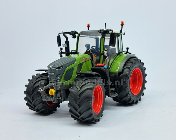 &Oslash; 61.7x 29.9 mm: Fendt 620 UH: 2x Brede banden + ALUMINIUM velgen BLANK geleverd 1:32 Farmmodels Custom Line Series 