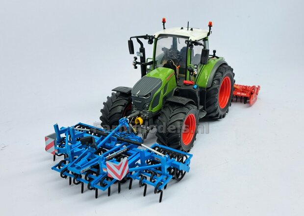 &Oslash; 61.7x 29.9 mm: Fendt 620 UH: 2x Brede banden + ALUMINIUM velgen BLANK geleverd 1:32 Farmmodels Custom Line Series 