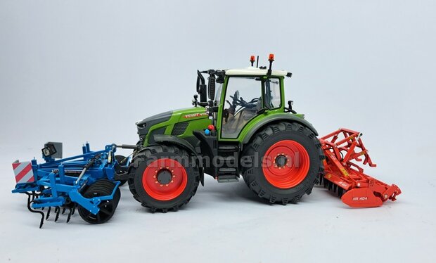 &Oslash; 61.7x 29.9 mm: Fendt 620 UH: 2x Brede banden + ALUMINIUM velgen BLANK geleverd 1:32 Farmmodels Custom Line Series 