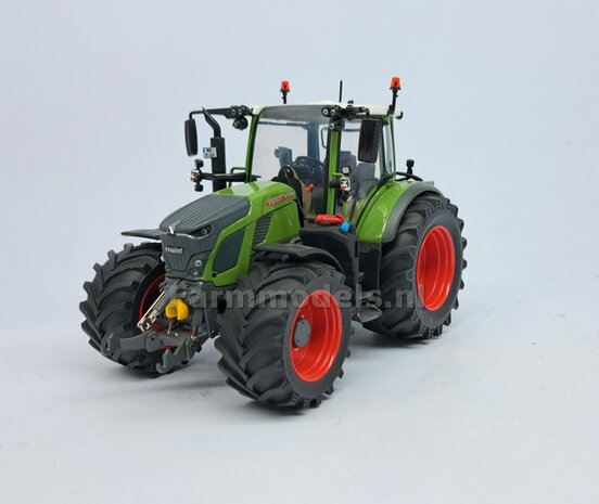 &Oslash; 61.7x 29.9 mm: Fendt 620 UH: 2x Brede banden + ALUMINIUM velgen BLANK geleverd 1:32 Farmmodels Custom Line Series 