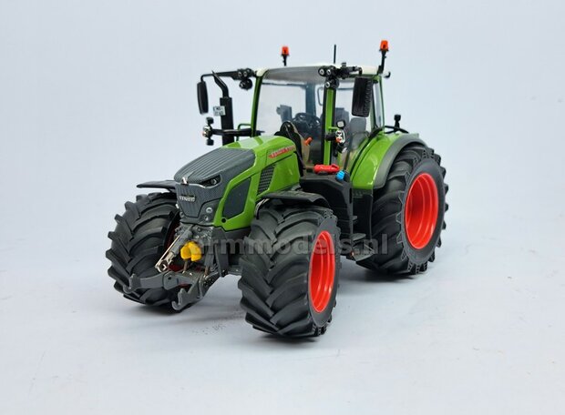 &Oslash; 61.7x 29.9 mm: Fendt 620 UH: 2x Brede banden + ALUMINIUM velgen BLANK geleverd 1:32 Farmmodels Custom Line Series 