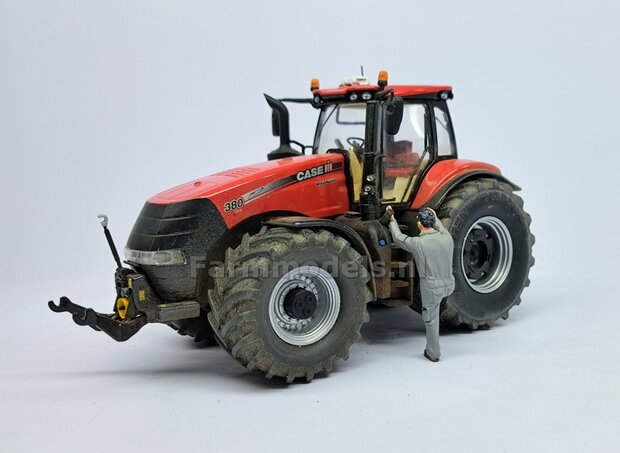 &Oslash; 58.2 mm x &Oslash; 27 mm: UNIVERSEEL: 2x Brede banden + DieCast velgen ALUMINIUM METALIC Gespoten geleverd 1:32