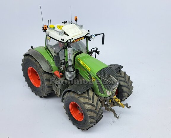FENDT 939 DEMPER POT met BESCHERMKAP, perfect passend op de Fendt 939 Vario S4 van Wiking. RESIN, BLANK Geleverd geschikt voor uitlaat &Oslash; 4,2 mm  1:32  