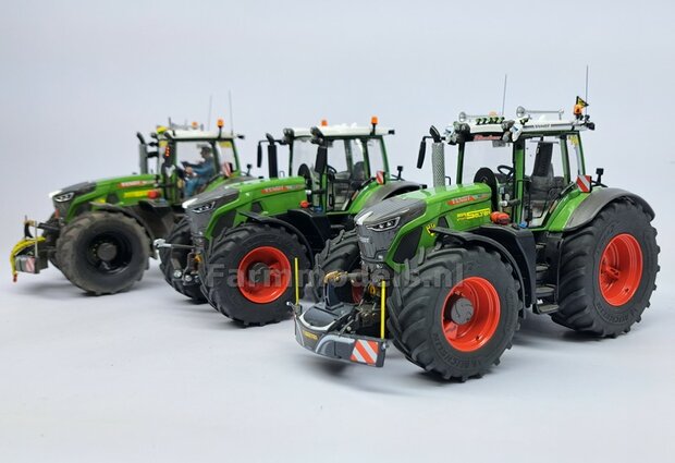 &Oslash; 56.7 x 26.1 mm: FENDT 942 Wiking: 2x Michelin Axiobib2 Banden + Resin Velgen FENDT TERRA-RED ROOD Gespoten geleverd 1:32    Farmmodels Premium Line Series  