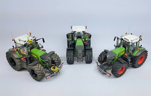 &Oslash; 56.7 x 26.1 mm: FENDT 942 Wiking: 2x Michelin Axiobib2 Banden + Resin Velgen FENDT TERRA-RED ROOD Gespoten geleverd 1:32    Farmmodels Premium Line Series  