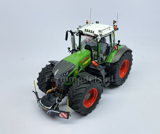 &Oslash; 56.7 x 26.1 mm: FENDT 942 Wiking: 2x Michelin Axiobib2 Banden + Resin Velgen FENDT TERRA-RED ROOD Gespoten geleverd 1:32    Farmmodels Premium Line Series  