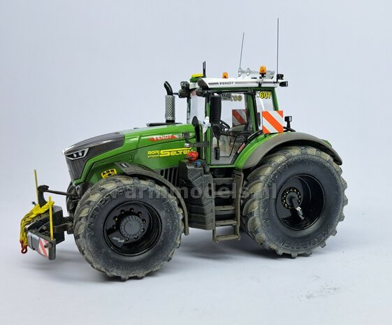 FENDT 1050 DEMPER POT met BESCHERMKAP, perfect passend op de Fendt 1050 Gen2 van Wiking. RESIN, BLANK Geleverd geschikt voor uitlaat &Oslash; 4,2 mm  1:32  