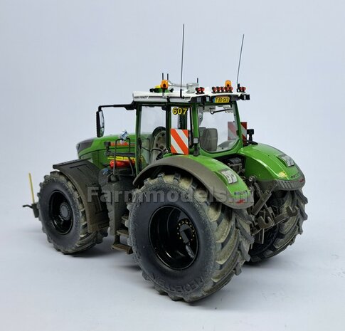 FENDT 1050 DEMPER POT met BESCHERMKAP, perfect passend op de Fendt 1050 Gen2 van Wiking. RESIN, BLANK Geleverd geschikt voor uitlaat &Oslash; 4,2 mm  1:32  