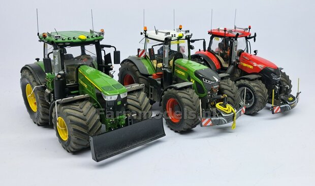 Beschermkap voor Uitlaat CHROOM gespoten &Oslash; 6,6 mm x 17 mm, geschikt voor uitlaat serie met &Oslash; 4,2 mm en perfect voor de Fendt 1050 Gen2 van Wiking  1:32  