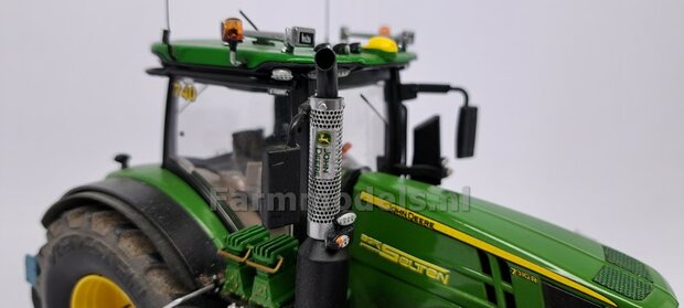 Beschermkap voor Uitlaat RESIN &Oslash; 6,6 mm x 17 mm, geschikt voor uitlaat serie met &Oslash; 4,2 mm en perfect voor de Fendt 1050 Gen2 van Wiking    1:32  